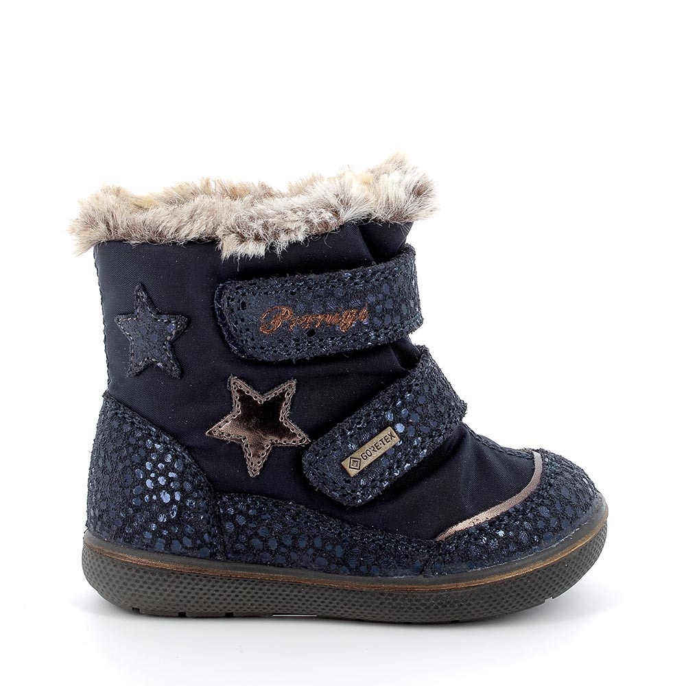 Primigi Sparkly Blue Kids Boots with Star Accents for Toddler Size 21 (5.5 US)